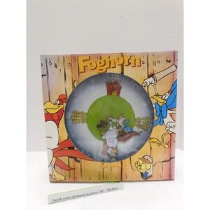 Vintage Looney Tunes Foghorn Leghorn Wall Clock Collectible Warner Bros DW694